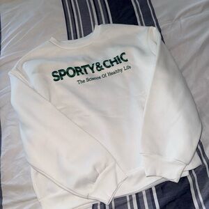 Love to Dream White Crew Neck Sweater